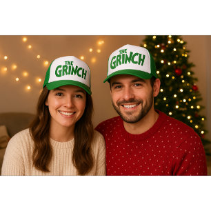 💚 the grinch trucker hat