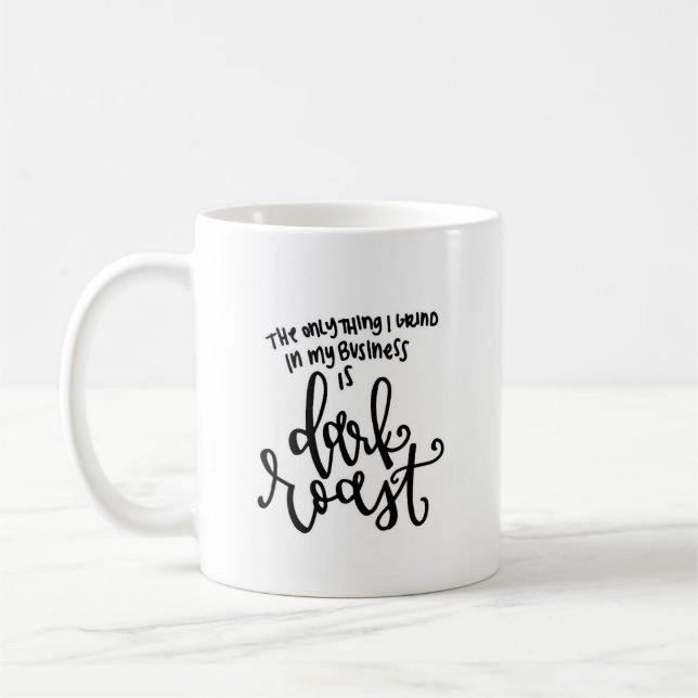 The Grind Coffee Mug (Left)