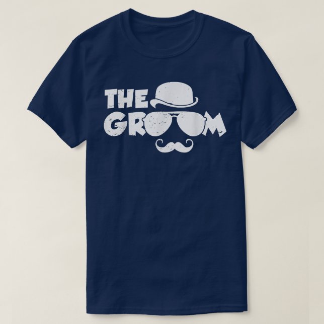 The Groom Bachelor Party Funny Groom Friends Groom T-Shirt (Design Front)