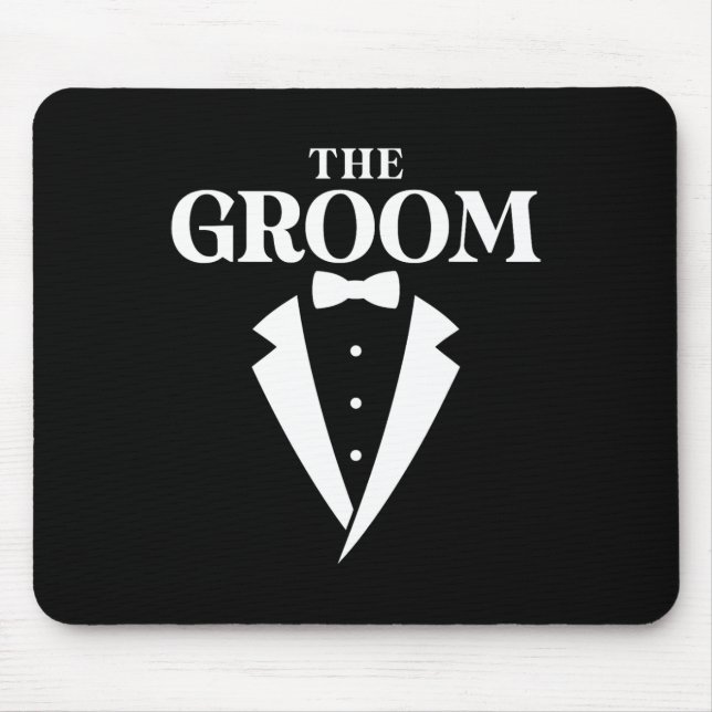 The Groom - Bachelor Party  Mouse Mat (Front)