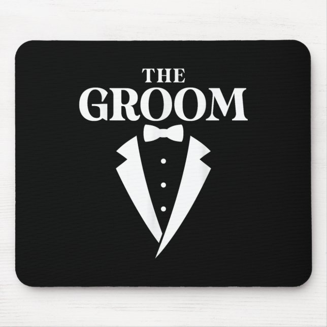 The Groom - Bachelor Party  Mouse Mat (Front)