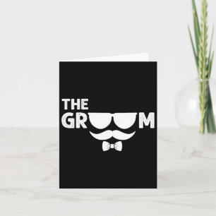 The Groom Bachelor Party Stag Groomsmen Wedding Te Card