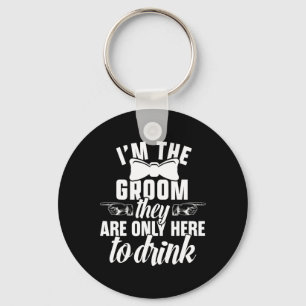 The Groom Bachelor Supplies Party Wedding 1  Key Ring