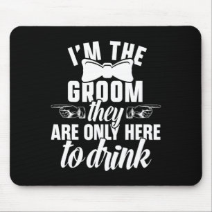 The Groom Bachelor Supplies Party Wedding 1 Mouse Mat