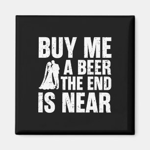 The Groom Bachelor Supplies Party Wedding Magnet