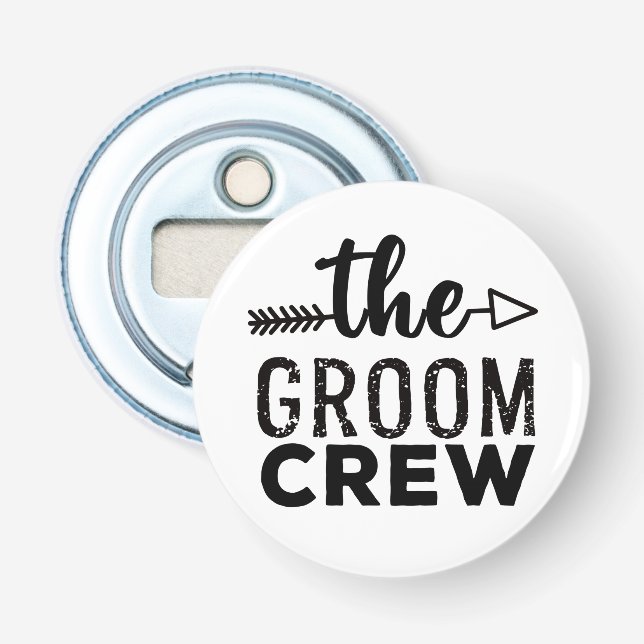 The Groom Crew    Bottle Opener (Front)