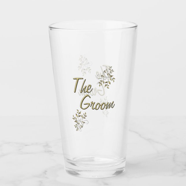 The Groom Glass (Front)