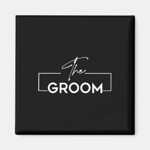 The Groom I Do Crew Bachelor Wedding Party Matchin Magnet