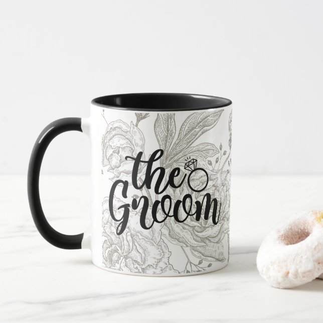 The Groom Mug (With Donut)