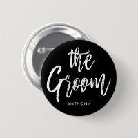 The Groom | Script Style Custom Wedding