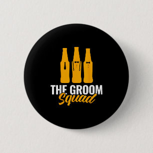 The Groom Squad Sungles Wedding Bachelor Party Gro 6 Cm Round Badge