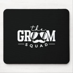 The Groom Squad Sungles Wedding Bachelor Party Gro Mouse Mat