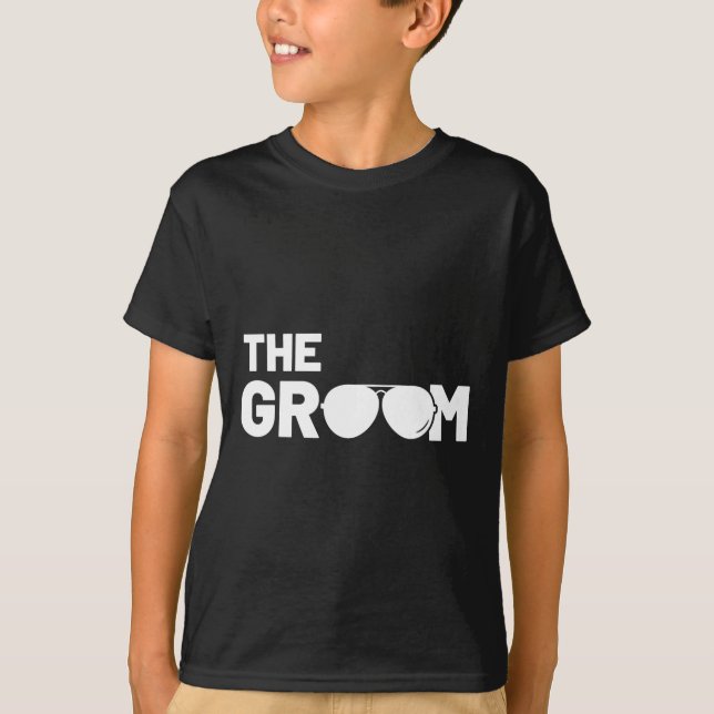 The Groom Squat Bachelor Supplies Party Wedding 1  T-Shirt (Front)