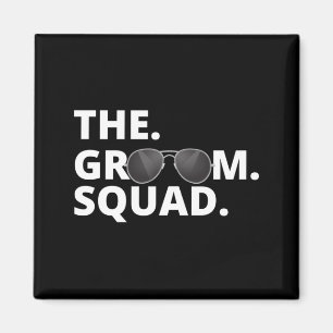 The Groom Team Bachelor Party Performance Magnet