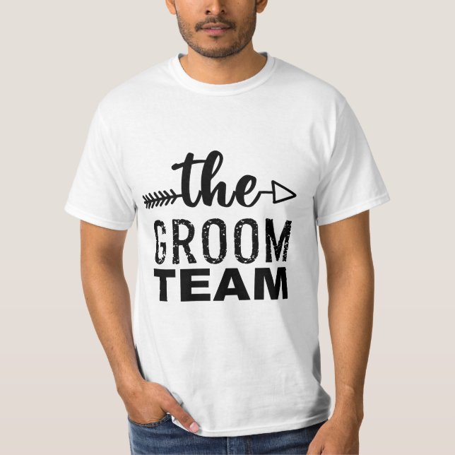 The Groom Team T-Shirt (Front)