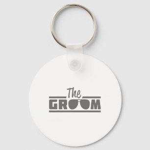 The Groom Vintage Men Wedding Day Groom To Be Key Ring