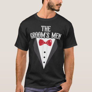 The Grooms' Men Groom Squad Stag Night Bachelor Pa T-Shirt