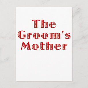 The Grooms Mother Postcard