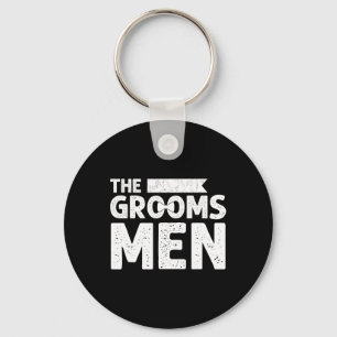 The Groomsmen Bachelor Party Stag Groom Gag Mens F Key Ring