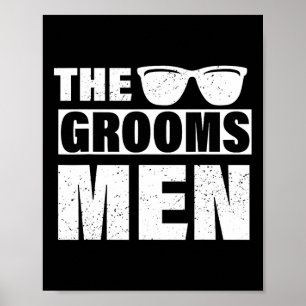 The Groomsmen Bachelor Party Stag Groom Gag Mens F Poster
