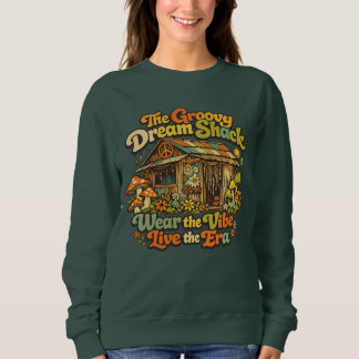 The Groovy Dream Shack Basic Woman's Sweatshirt