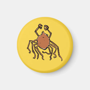 the groovy sea spider magnet