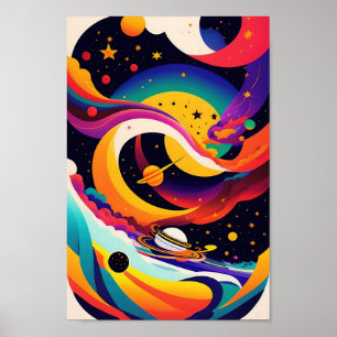 The Groovy Universe Poster
