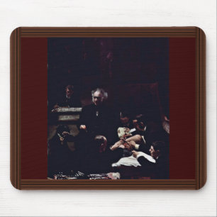 The Gross Clinic By Thomas Eakins (Best Quality) Mouse Mat