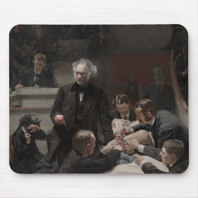 The Gross Clinic by Thomas Eakins Mouse Mat (Front)