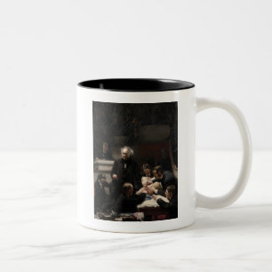 The Gross Clinic by Thomas Eakins Two-Tone Coffee Mug