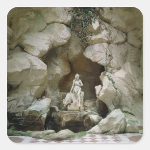 The Grotto of the Laiterie de la Reine Square Sticker
