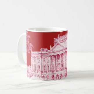 The Grounds at Pemberley (Red) - Coffee Mug