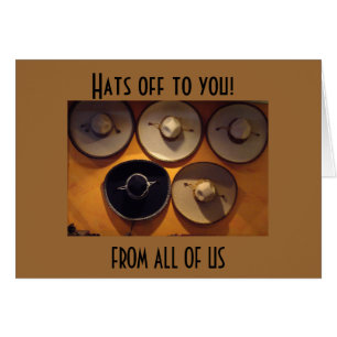 THE GROUP SAYS HATS OFF TO U 40th