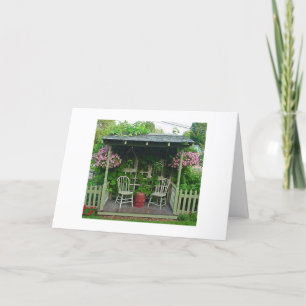 THE GROUP SAYS HAVE A HAPPY BIRTHDAY GARDEN STYLE CARD