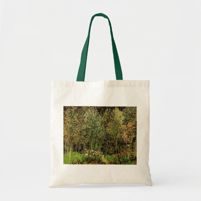 The Grove by Vincent van Gogh Tote Bag (Front)