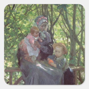 The Grove Square Sticker