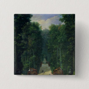 The Groves of Versailles 15 Cm Square Badge