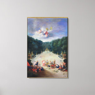 The Groves of Versailles Canvas Print