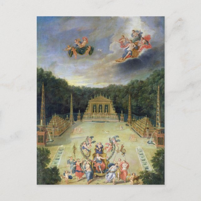 The Groves of Versailles. L'Arc de Triomphe Postcard (Front)
