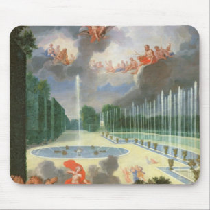 The Groves of Versailles. View of Dragon Pool Mouse Mat