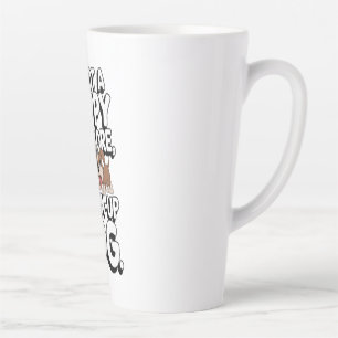 The Grown-Up Dog's Journey Latte Mug