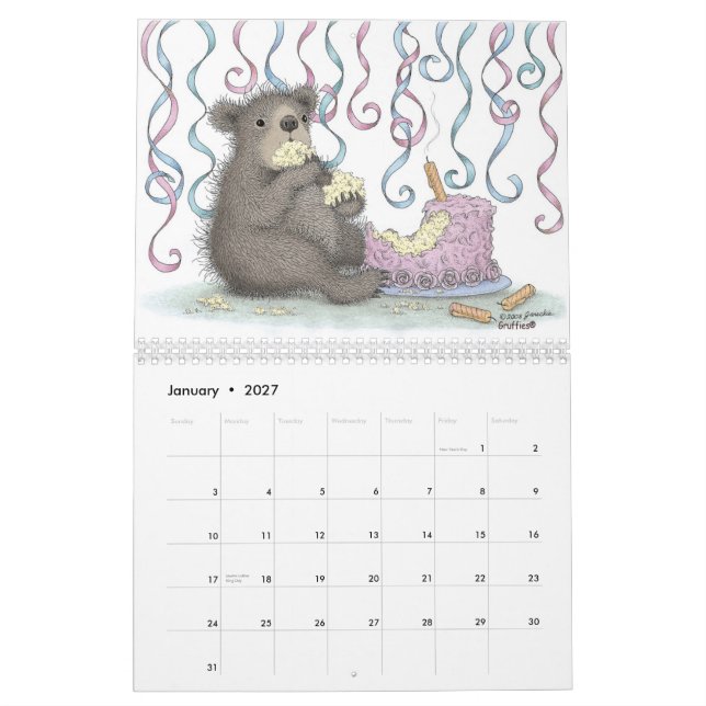 The Gruffies® Calendar (Jan 2027)