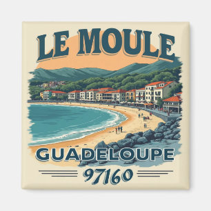 THE GUADELOUPE MOULE MAGNET