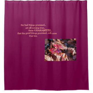 The Guarantee-Shower Curtain