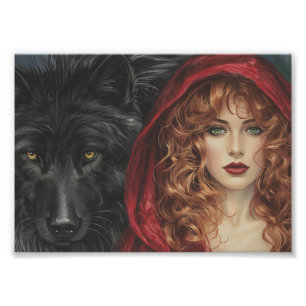 The Guardian and the Hooded One Photo Print