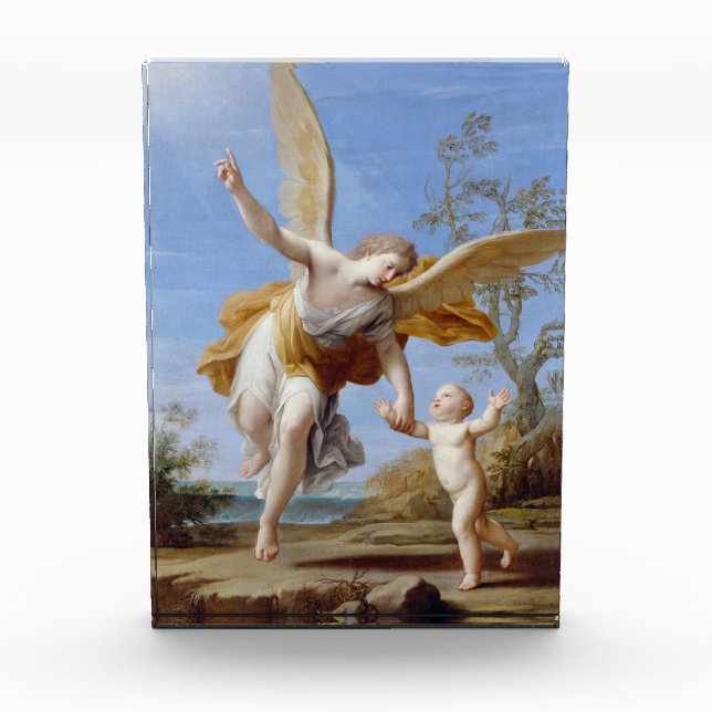 "The Guardian Angel" art photo block (Front)