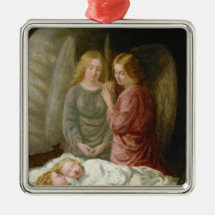 The Guardian Angels Metal Tree Decoration