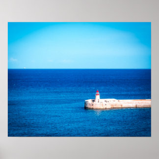 The Guardian of the Grand Harbour: Valletta Breakw Poster