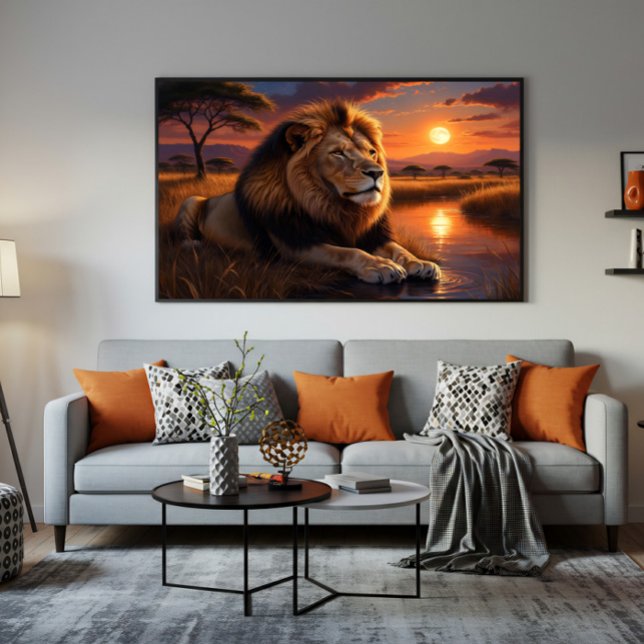 The Guardian of Twilight Canvas Print (Creator Uploaded)