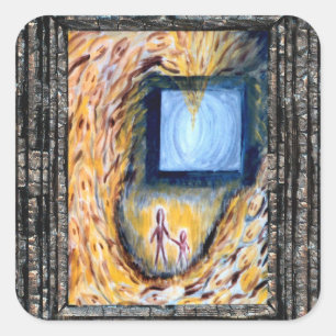 The Guardian Square Sticker